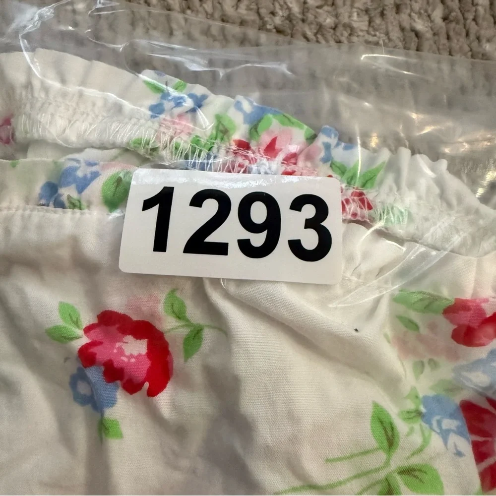 Baby Gap Floral Romper | Size 0–3 Months | Sleeveless‎ Ruffle Cotton